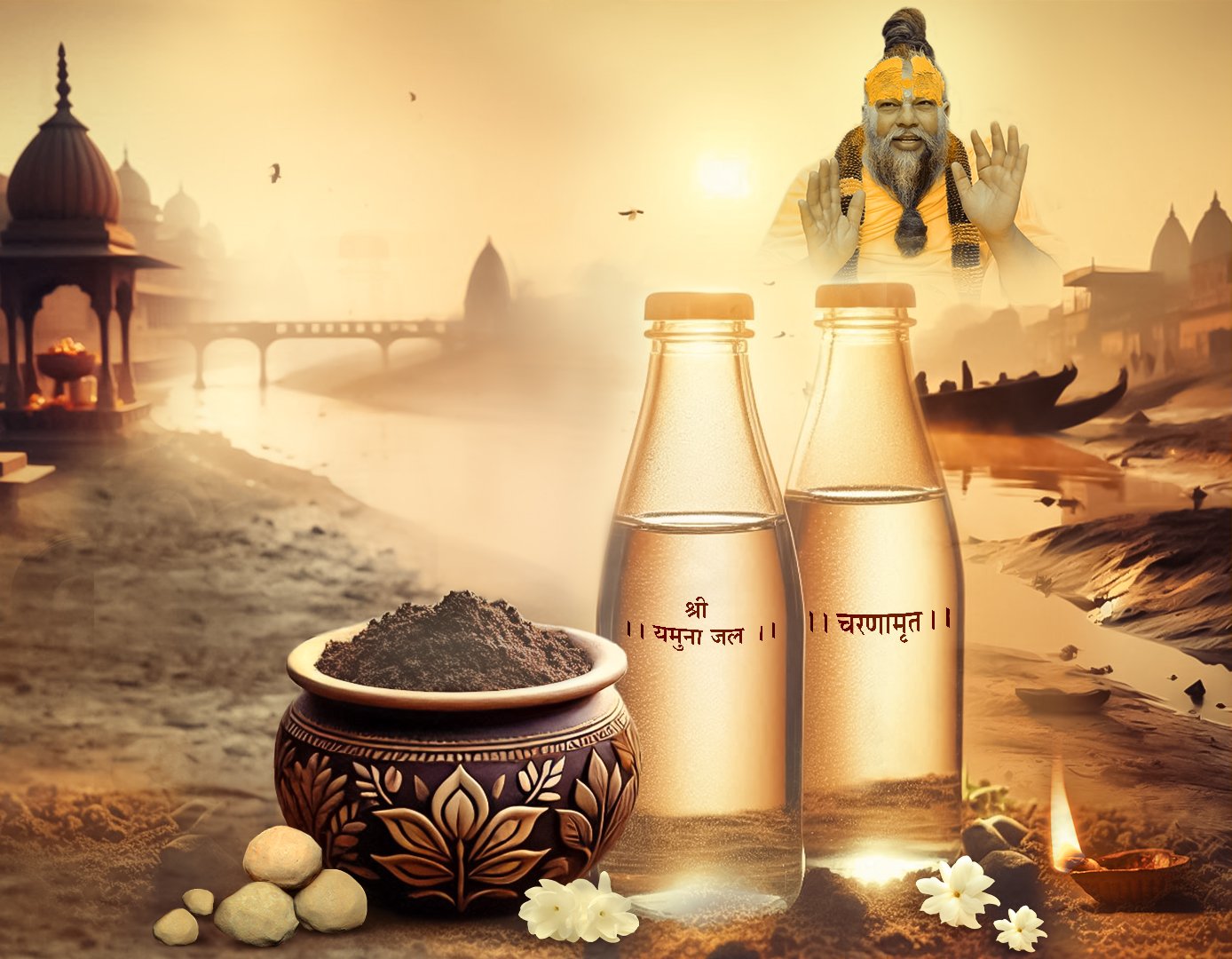 रज और चरणामृत